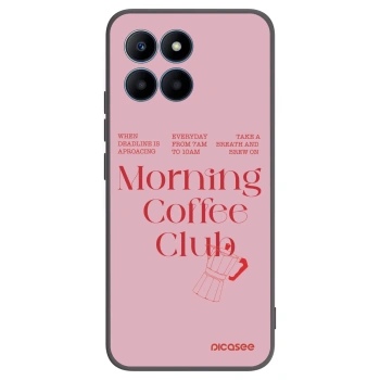 Picasee silikónový čierny obal pre Honor 70 Lite - Morning