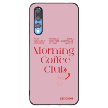 Picasee silikónový čierny obal pre Huawei P20 Pro - Morning