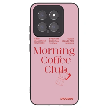 Picasee silikónový čierny obal pre Xiaomi 14 - Morning
