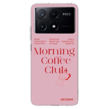 Picasee silikónový prehľadný obal pre Xiaomi Poco X6 Pro - Morning