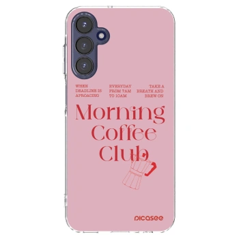 Picasee silikónový prehľadný obal pre Samsung Galaxy A15 A155F 4G - Morning