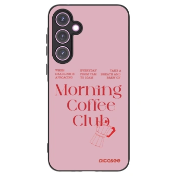 Picasee silikónový čierny obal pre Samsung Galaxy A35 5G A356B - Morning