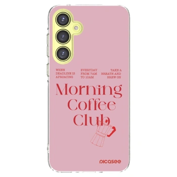 Picasee silikónový prehľadný obal pre Samsung Galaxy A35 5G A356B - Morning