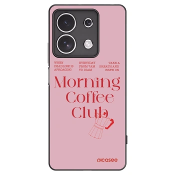 Picasee silikónový čierny obal pre Xiaomi Redmi Note 13 4G - Morning
