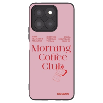 Picasee silikónový čierny obal pre Honor X8b - Morning