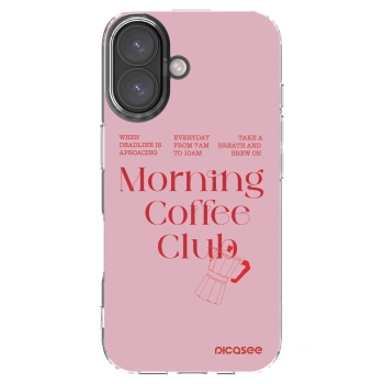 Picasee silikónový prehľadný obal pre Apple iPhone 16 - Morning