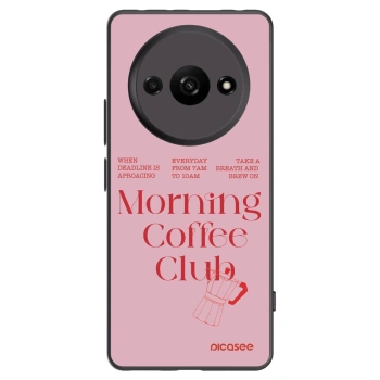 Picasee silikónový čierny obal pre Xiaomi Redmi A3 - Morning
