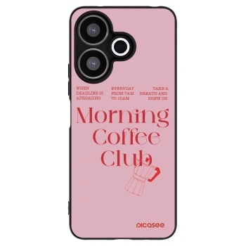 Picasee silikónový čierny obal pre Xiaomi Redmi 13 4G - Morning
