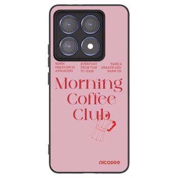 Picasee silikónový čierny obal pre Xiaomi 14T Pro - Morning