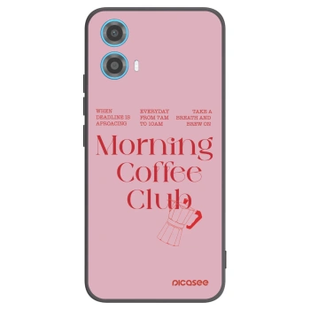 Picasee silikónový čierny obal pre Motorola Moto G34 5G - Morning