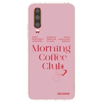 Picasee silikónový prehľadný obal pre Huawei P30 - Morning