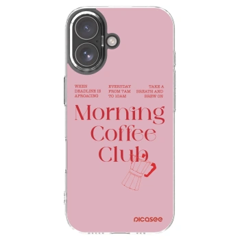 Picasee silikónový prehľadný obal pre Apple iPhone 17 - Morning