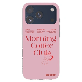 Picasee silikónový prehľadný obal pre Apple iPhone 17 Pro - Morning