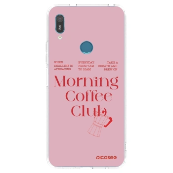 Picasee silikónový prehľadný obal pre Huawei Y6 2019 - Morning