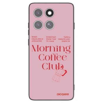 Picasee silikónový čierny obal pre Motorola Edge 60 Pro - Morning