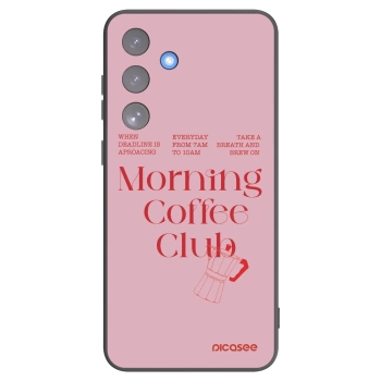 Picasee silikónový čierny obal pre Samsung Galaxy S25 FE 5G - Morning