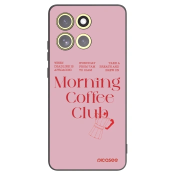 Picasee silikónový čierny obal pre Motorola Moto G86 Power 5G - Morning