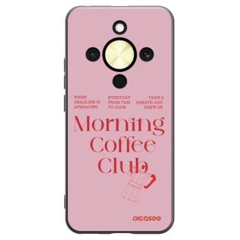 Picasee silikónový čierny obal pre Honor Magic8 Lite 5G - Morning