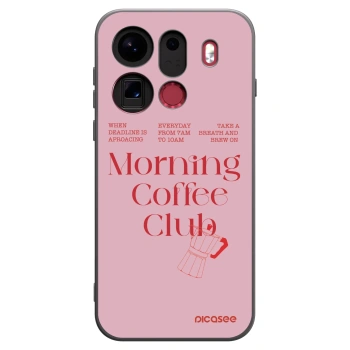 Picasee silikónový čierny obal pre OPPO Find X9 Pro - Morning