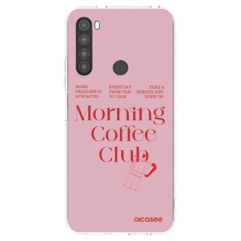 Picasee silikónový prehľadný obal pre Xiaomi Redmi Note 8 - Morning