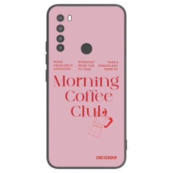 Picasee silikónový čierny obal pre Xiaomi Redmi Note 8 - Morning