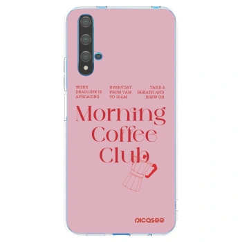 Picasee silikónový prehľadný obal pre Huawei Nova 5T - Morning
