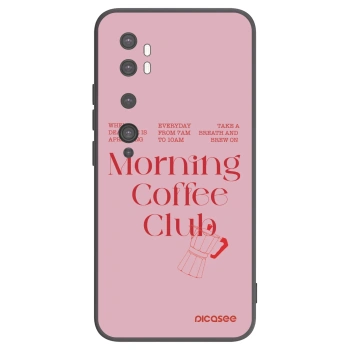 Picasee silikónový čierny obal pre Xiaomi Mi Note 10 (Pro) - Morning