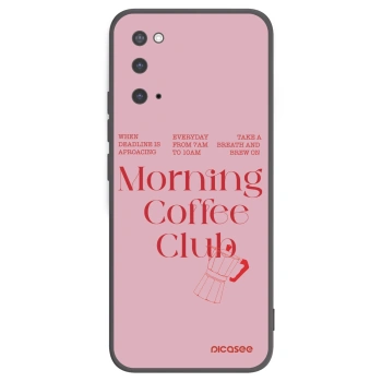 Picasee silikónový čierny obal pre Samsung Galaxy S20 G980F - Morning