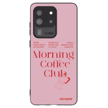 Picasee silikónový čierny obal pre Samsung Galaxy S20 Ultra 5G G988F - Morning