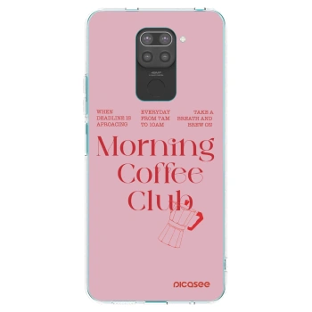 Picasee silikónový čierny obal pre Xiaomi Redmi Note 9 - Morning