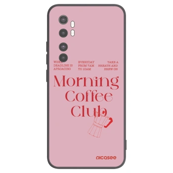 Picasee silikónový čierny obal pre Xiaomi Mi Note 10 Lite - Morning