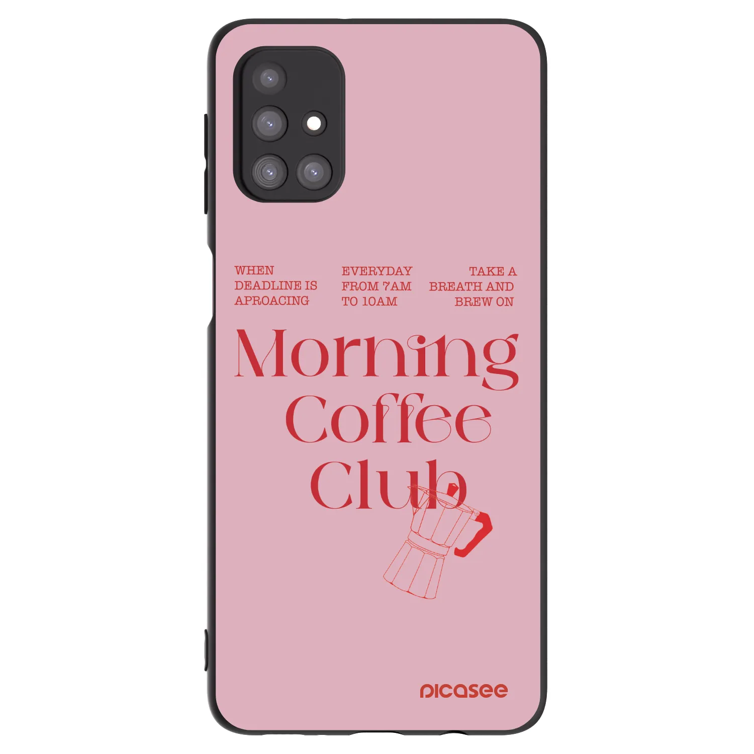 Picasee silikónový čierny obal pre Samsung Galaxy M31s - Morning