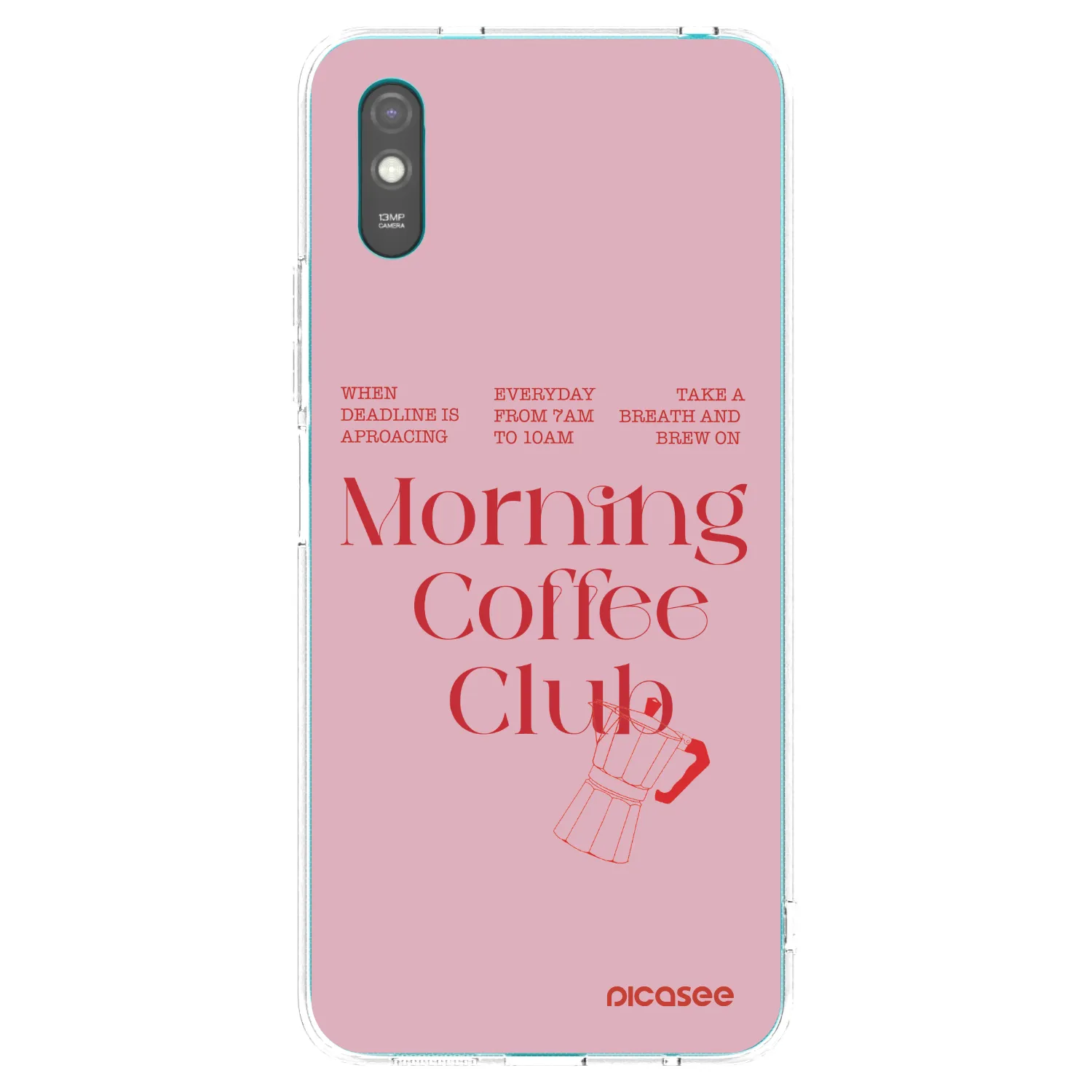 Picasee silikónový prehľadný obal pre Xiaomi Redmi 9A - Morning