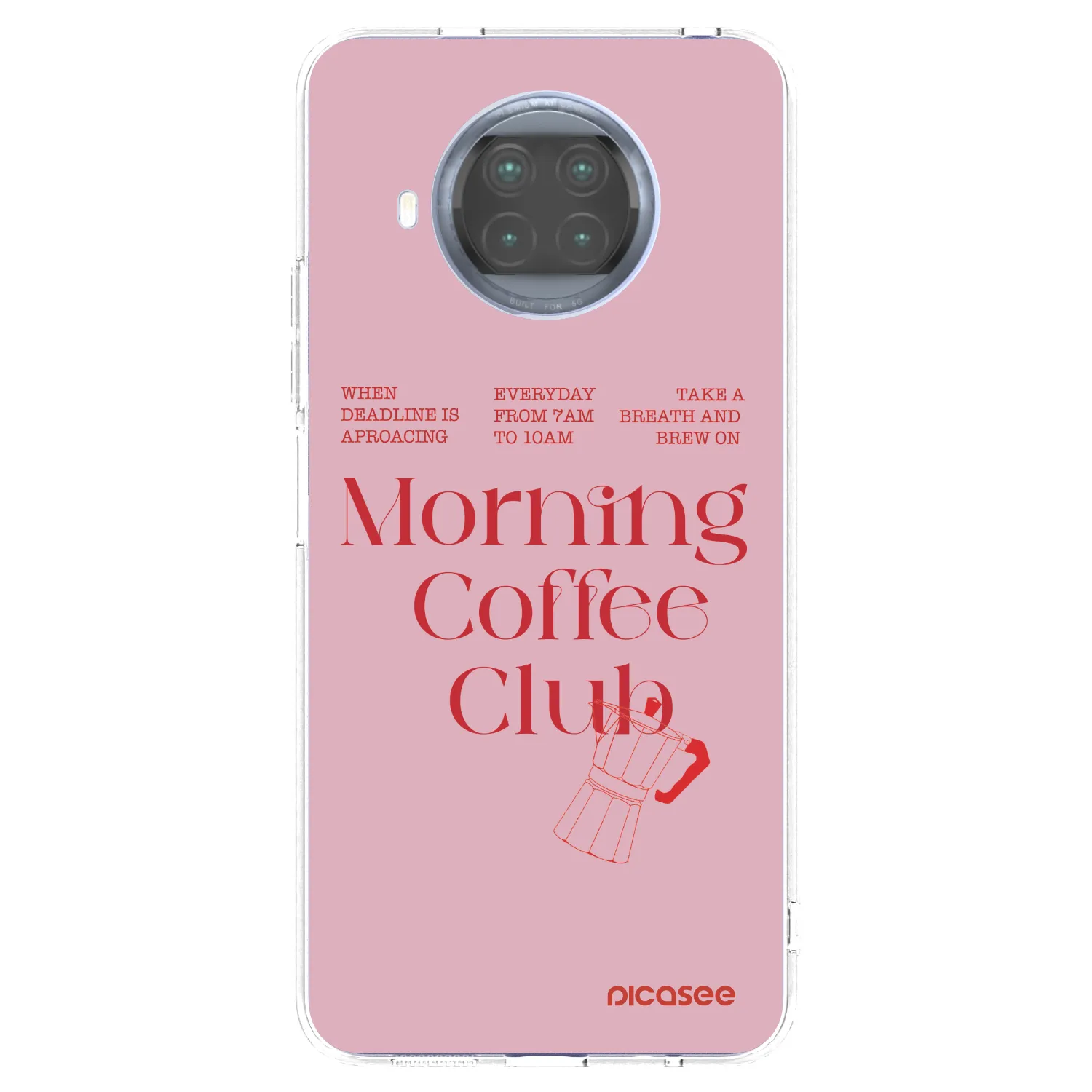 Picasee silikónový prehľadný obal pre Xiaomi Mi 10T Lite - Morning