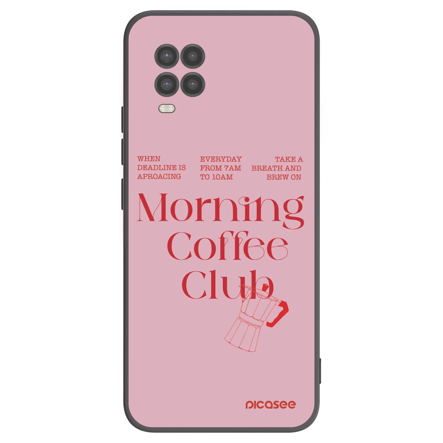 Picasee silikónový čierny obal pre Xiaomi Mi 10 Lite - Morning