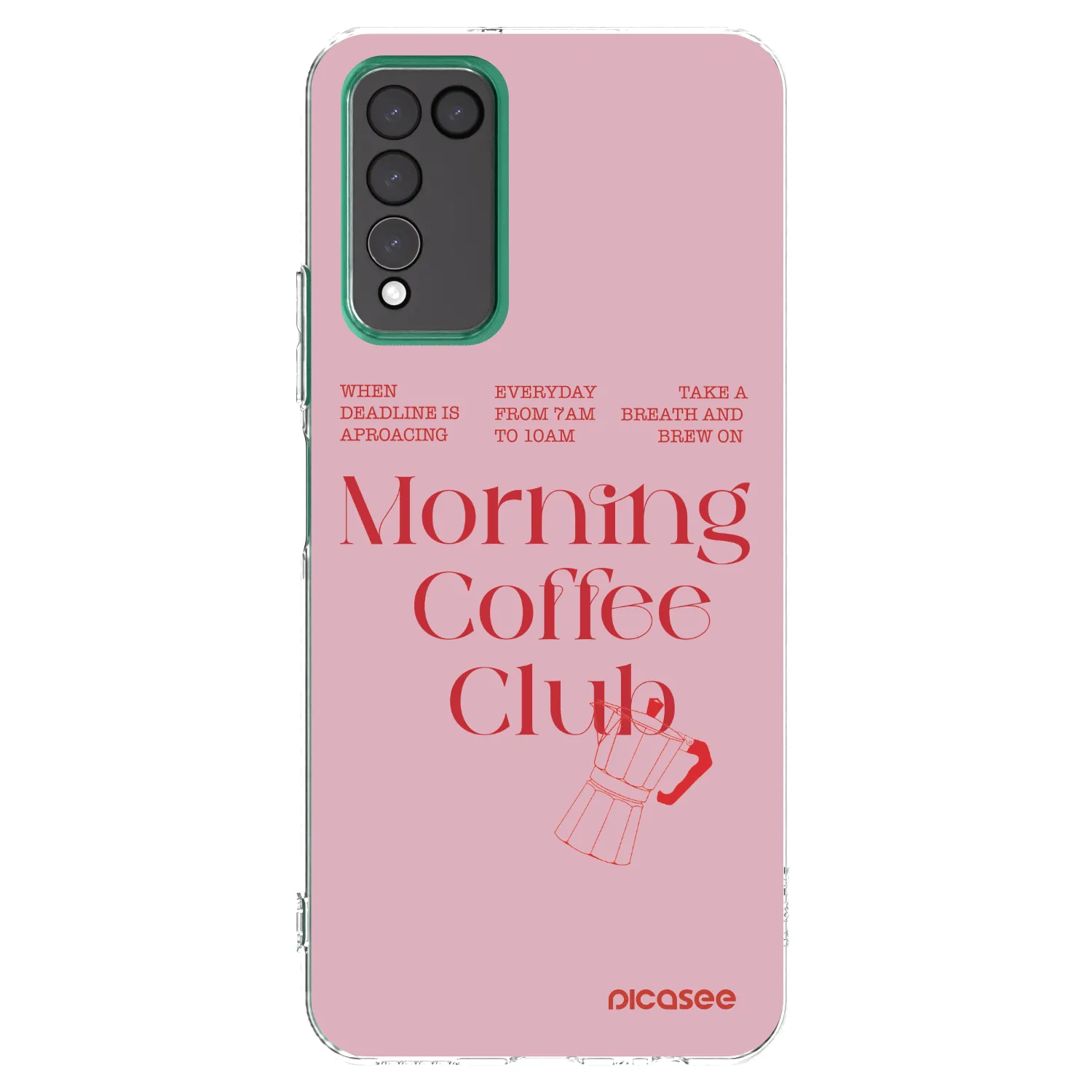 Picasee silikónový prehľadný obal pre Honor 10X Lite - Morning
