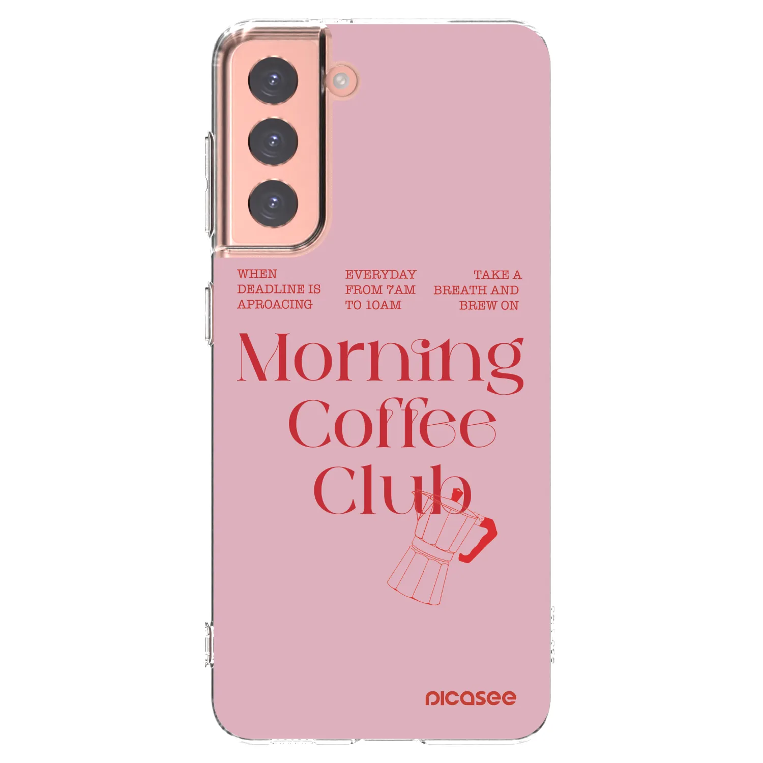 Picasee silikónový prehľadný obal pre Samsung Galaxy S21 5G G991B - Morning