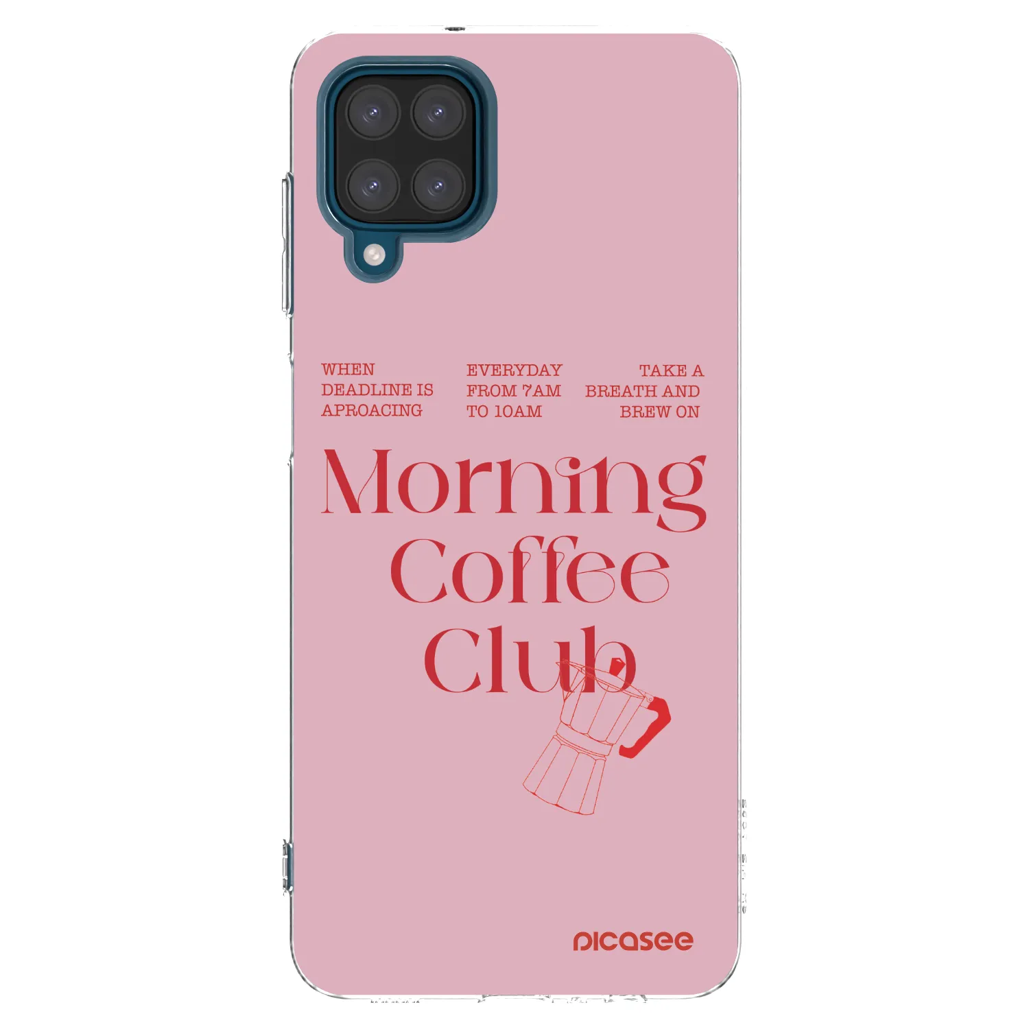 Picasee silikónový prehľadný obal pre Samsung Galaxy A12 A125F - Morning