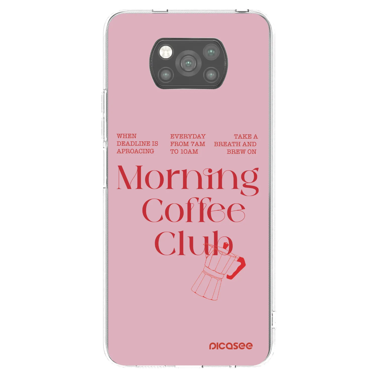 Picasee silikónový čierny obal pre Xiaomi Poco X3 Pro - Morning