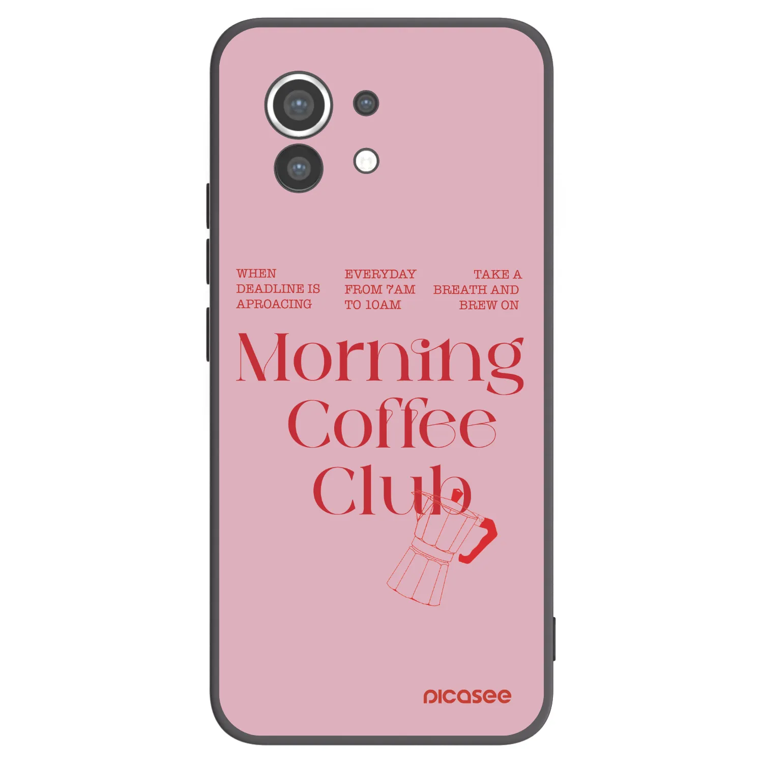 Picasee silikónový čierny obal pre Xiaomi Mi 11 - Morning