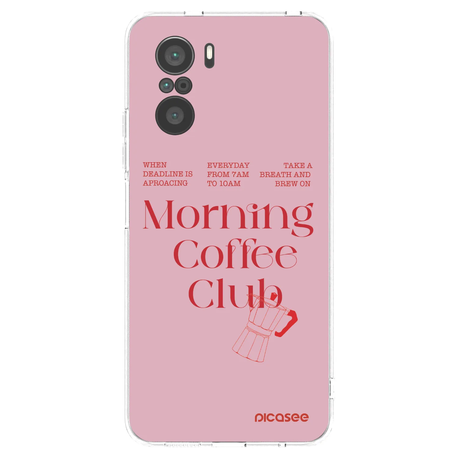 Picasee silikónový prehľadný obal pre Xiaomi Poco F3 - Morning