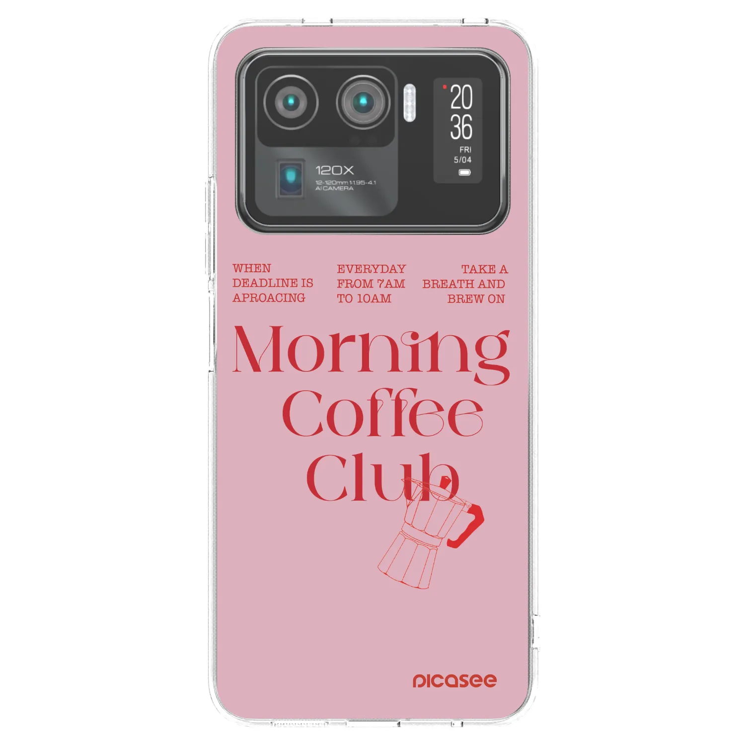 Picasee silikónový prehľadný obal pre Xiaomi Mi 11 Ultra - Morning