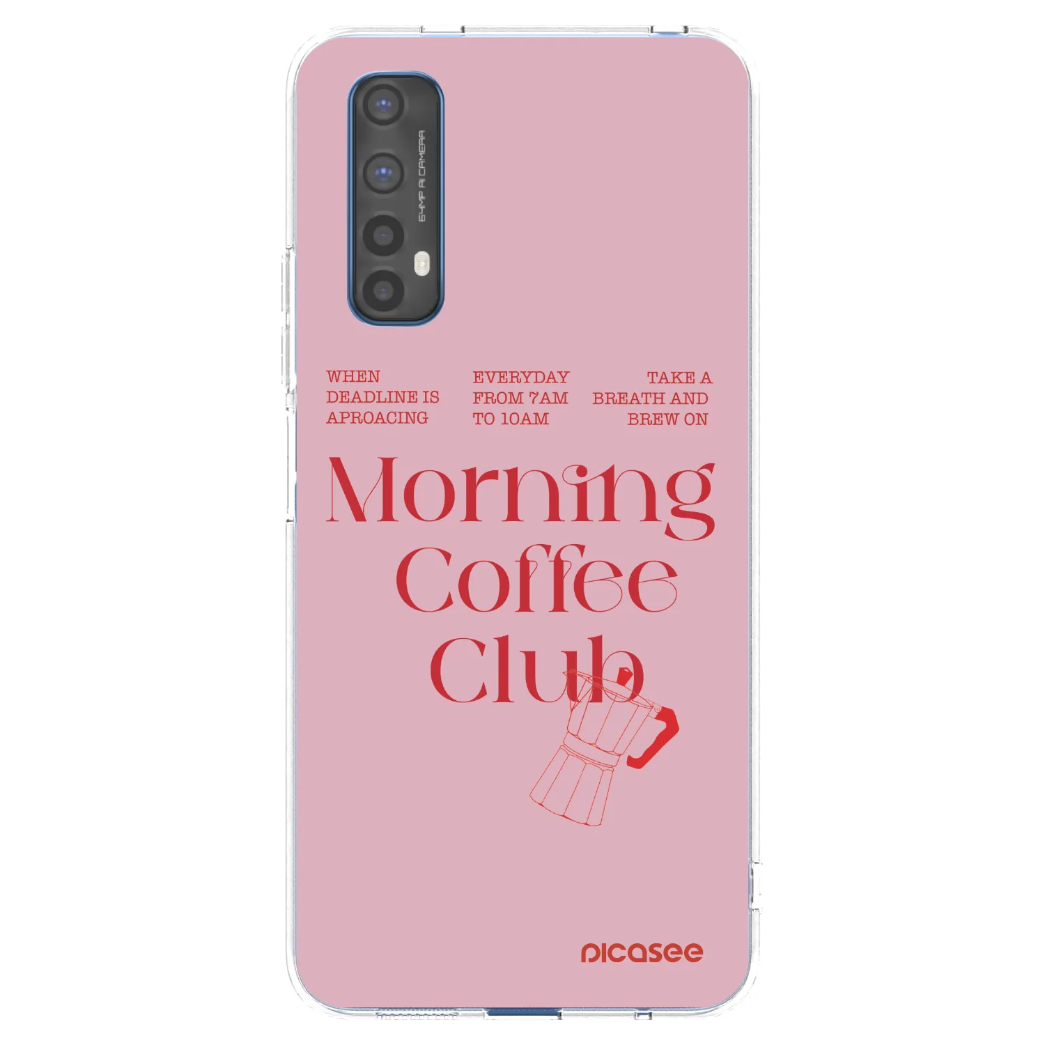 Picasee silikónový prehľadný obal pre Realme 7 - Morning