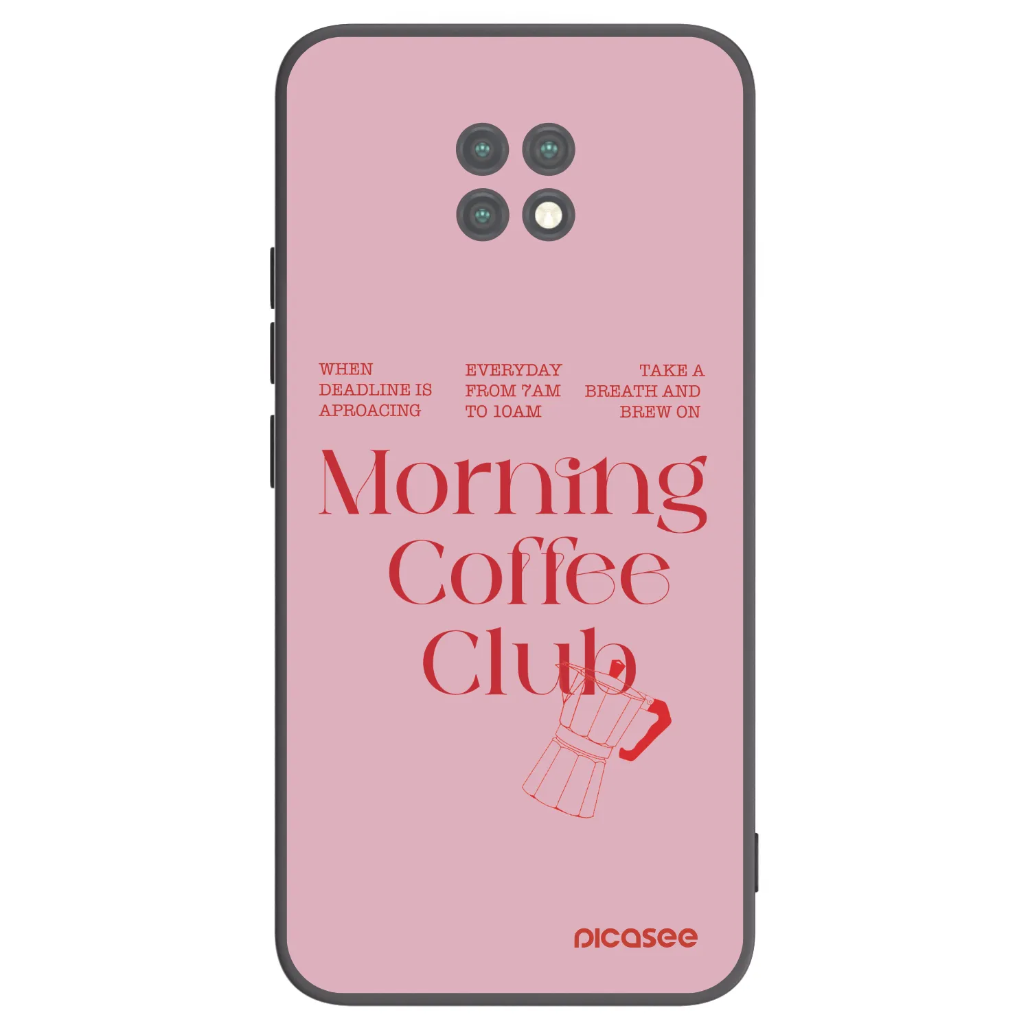 Picasee silikónový čierny obal pre Xiaomi Redmi Note 9T - Morning