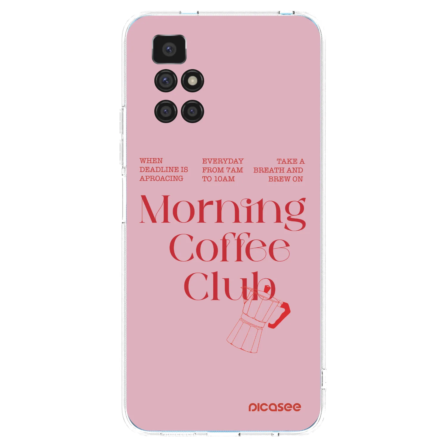 Picasee silikónový prehľadný obal pre Xiaomi Redmi 10 - Morning