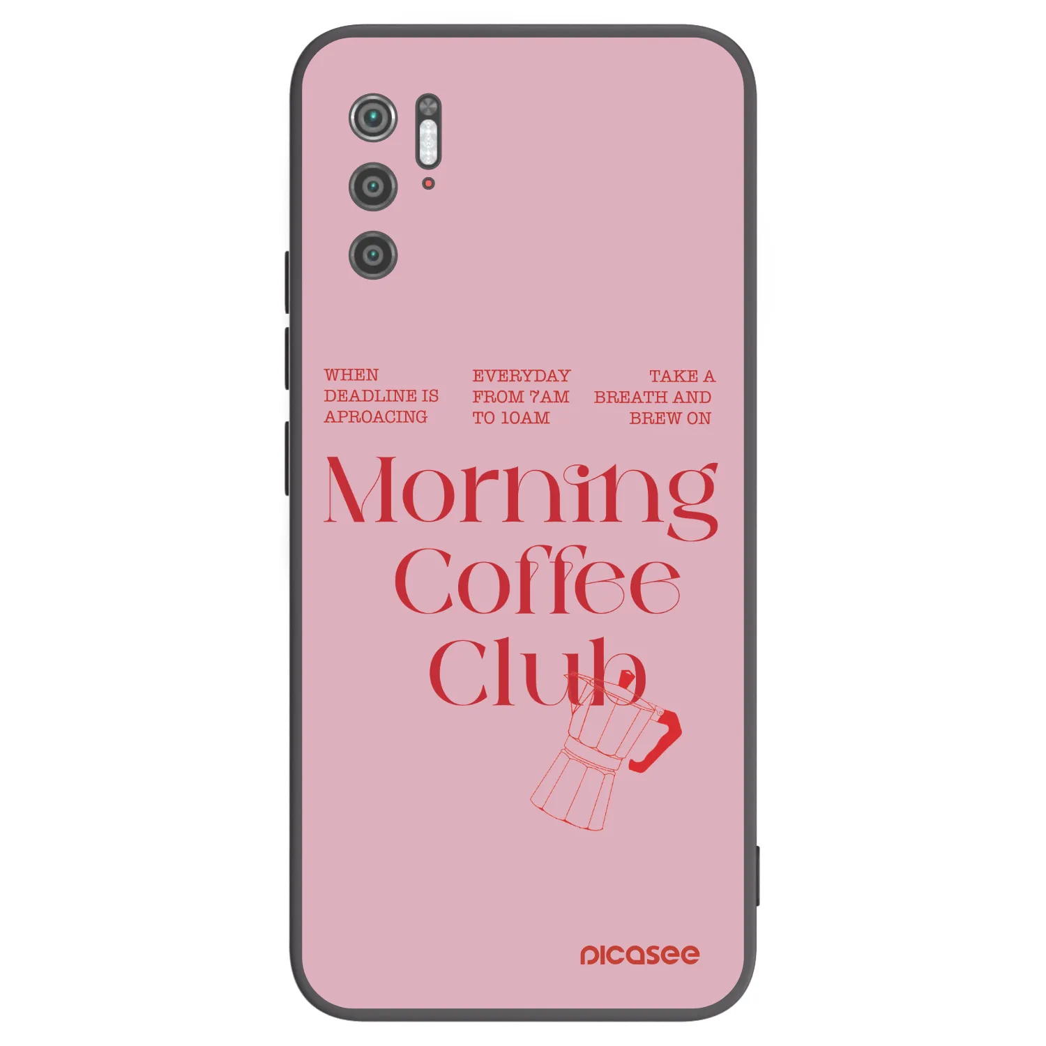 Picasee silikónový čierny obal pre Xiaomi Poco M3 Pro 5G - Morning