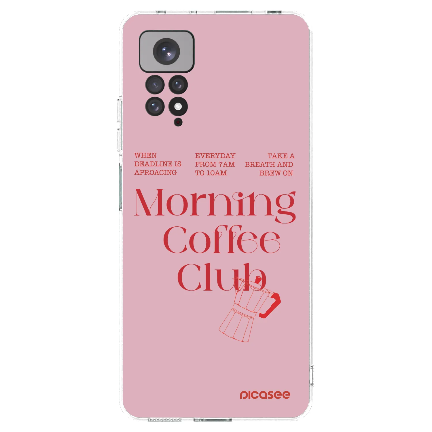 Picasee silikónový prehľadný obal pre Xiaomi Redmi Note 11 - Morning