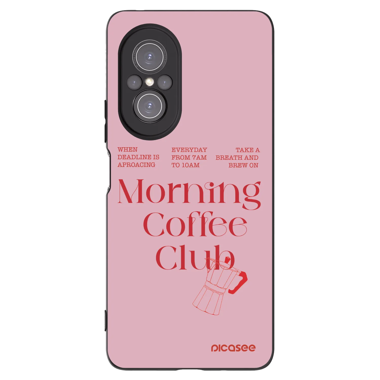 Picasee silikónový čierny obal pre Huawei Nova 9 SE - Morning