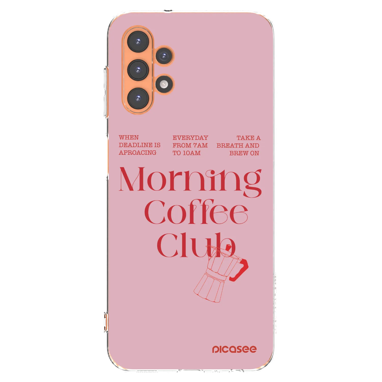 Picasee silikónový prehľadný obal pre Samsung Galaxy A13 4G A135 - Morning