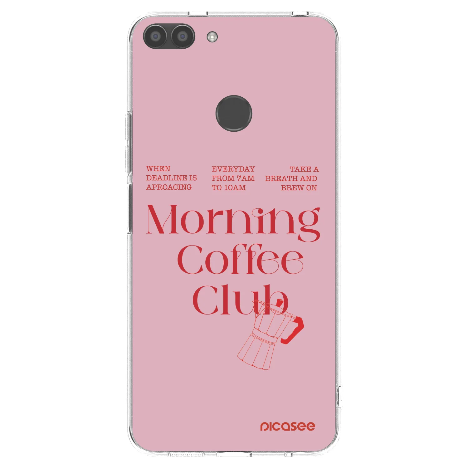 Picasee silikónový prehľadný obal pre Huawei P Smart - Morning
